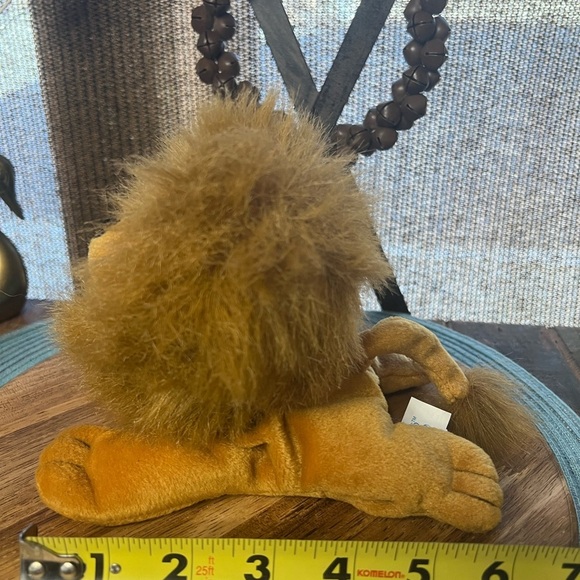 Vintage Lion Precious Moments Plush Bean Bag Alek Pals 1998 with Tags - Picture 6 of 12